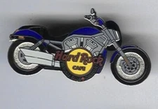 Hard Rock Niagara Falls Canada Purple Fenders & Tank Bike 2007 pin A1