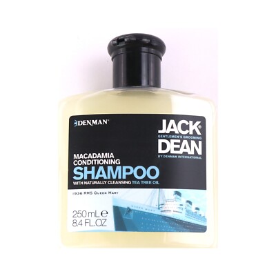 Denman Jack Dean Macadamia Conditioning Shampoo with Tea Tree Oil 8.4 fl oz