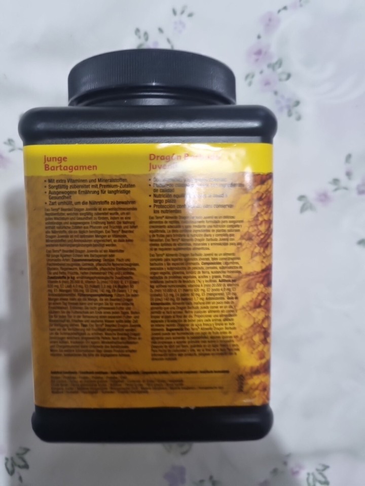 Hagen Exo Terra Bearded Dragon Soft Pellets Food Juvenile 250gm eBay