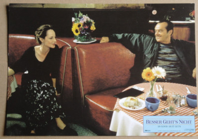 T410 Aushangfoto BESSER GEHT'S NICHT Jack Nicholson / Helen Hunt