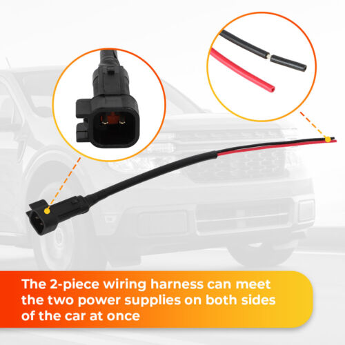 For 2022- 2023 Ford Maverick Flex Bed 12v Power Connector Wire Harness Pigtail - Picture 3 of 12