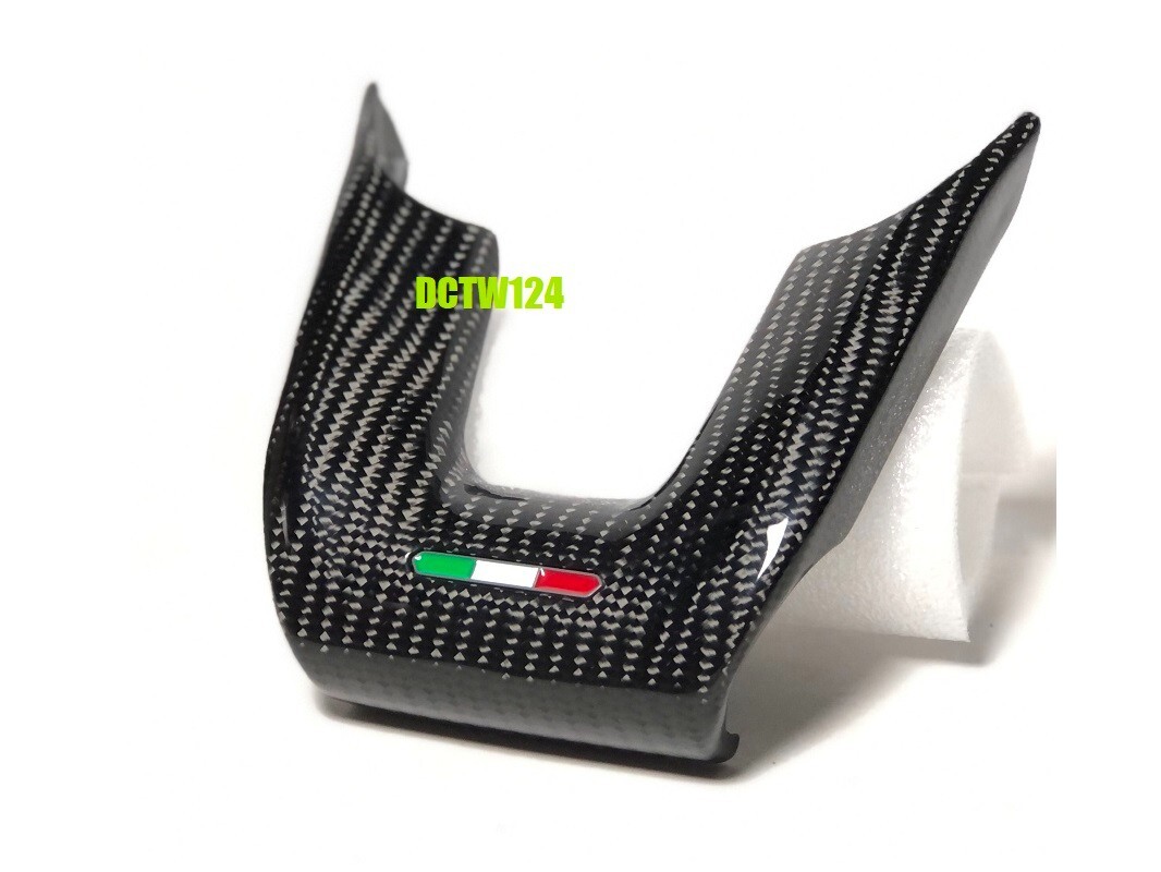 Real Carbon steering wheel bottom U trim Lamborghini URUS 18~ replacement NEW