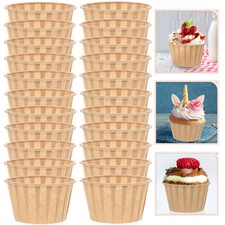 50 Pezzi Involucri Compatti per Cupcake Professionali Casa Panificio