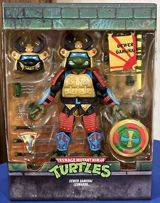 Super7 TMNT Teenage Mutant Ninja Turtles Ultimates Wave 5 SEWER SAMURAI LEONARDO
