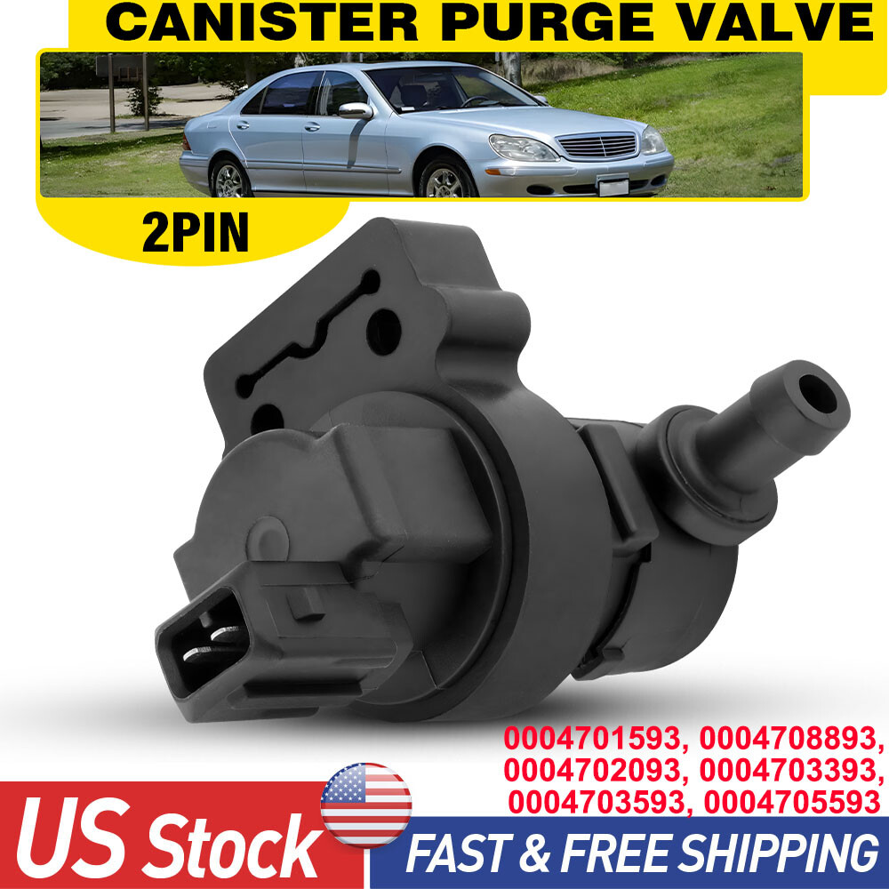 For Mercedes-Benz Fuel Vapor Canister Purge Valve Regeneration NEW