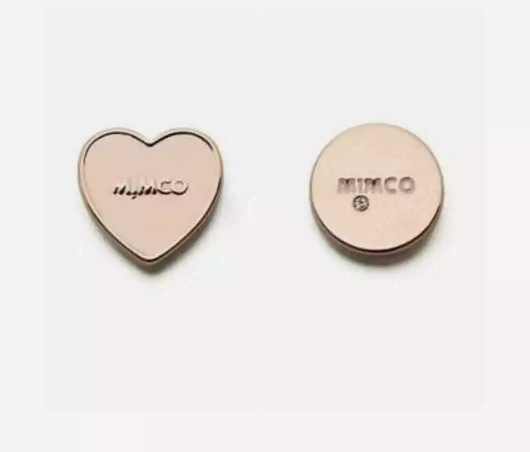 Mimco take two heart best sale stud