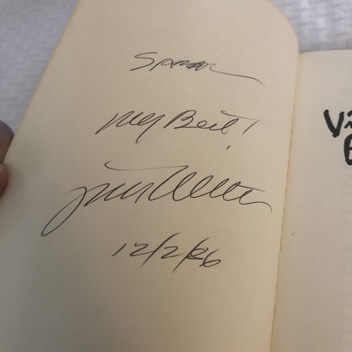 1986 VITAL ENTHUSIASM YOUR PERSONAL SUCCESS PLAN JAMES MELTON SIGNED BOOK SELF