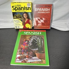 Instant Immersion Spanish Levels 1, 2, 3 PC and MAC Plus Spanish Vocabulary
