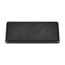 Standard Plastic Rectangle Aluminum Extrusion End Cap Black 40x80mm 10pcs