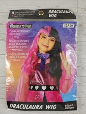 Monster High Draculaura Child Costume Wig