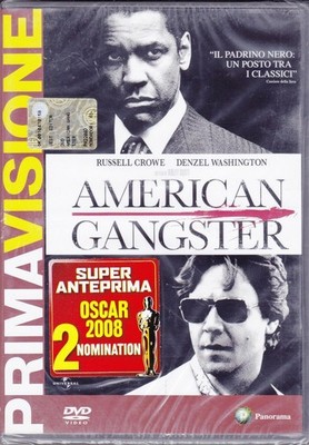DVD American Gangster mit Russel Crowe Denzel Washington Neu Sealed2007