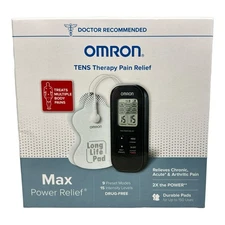 OMRON Tens Therapy Pain Relief Max Power Relief;Durable Pads For Up to 150 Uses