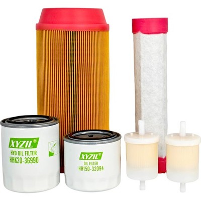 Zero Turn Mower ZD326 ZD331 Maintenance Filter Kit for Kubota D1305-E3 Engine