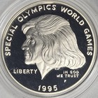 New Listing1995 P Special Olympics World Games Proof 90% Silver Dollar Us Mint Coin Only