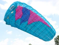 Alpha 129 skydiving parachute 9 cell canopy - great shape, complete