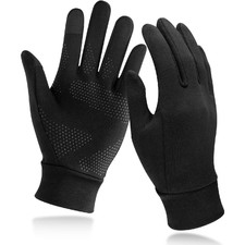 Unigear Running Gloves Touch Screen Anti-Slip Lightweight Liner Cycling