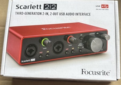 Scarlett 2i2 (gen. 3)箱付き Scarlett 2i2 Studio | Focusrite