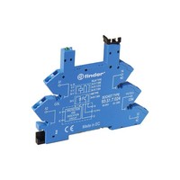 Finder Fassung M.Zugfederklemme 12VDC Blau 93.51.7.024