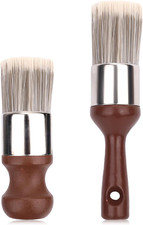 2Pcs Leather Furniture Salve Brush, 2 Styles
