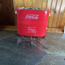 Coca Cola Nostalgia Pop-Up Hot Dog Toaster Vintage 885403389705