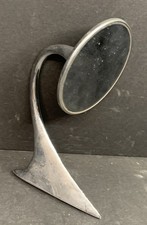 Vintage Old Car Truck Side Mirror 9 Tall Chrome