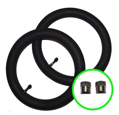 2 x BUGABOO CAMELEON Kinderwagen / Buggy Schläuche 12 1/2'' - gerades Ventil