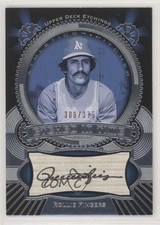 2004 Upper Deck Etchings Etched in Time /375 Rollie Fingers #ET-RF Auto HOF s7f