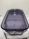 Vintage Pyrex Amethyst Purple Casserole Baking Dish #233 3 QT 13x9x2 1990s USA
