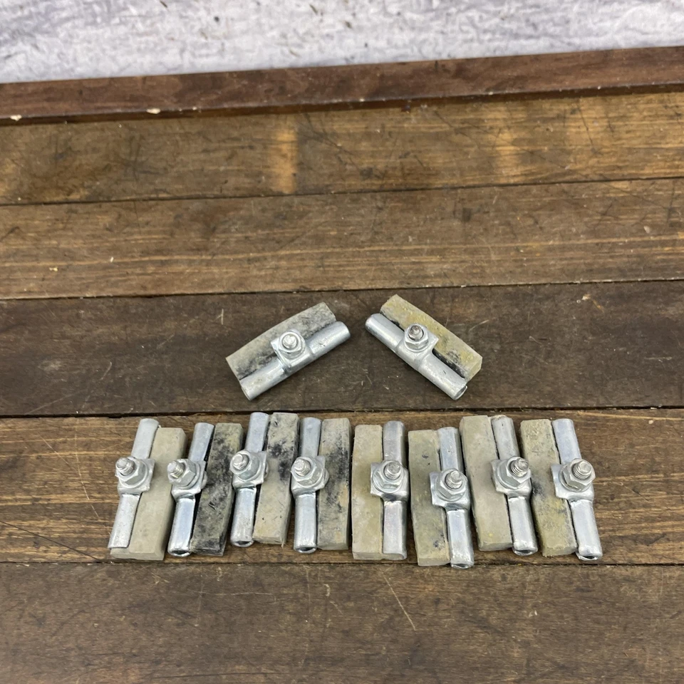 Vintage Raleigh Rod Brake Shoes Blocks Set NOS Lot Made in England Bicycle - Image 2 of 4