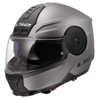 LS2 FF902 Scope II casco sólido mate titanio - Imagen 1 de 4