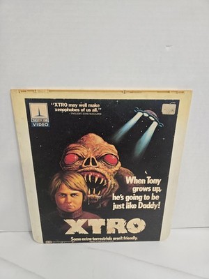 XTRO 1982 CED VideoDisc Thorn EMI Cult Horror Classic Phillip Sayer TESTED RARE