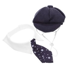  1 Set Basco e Cravatta per Animali Domestici - Francese