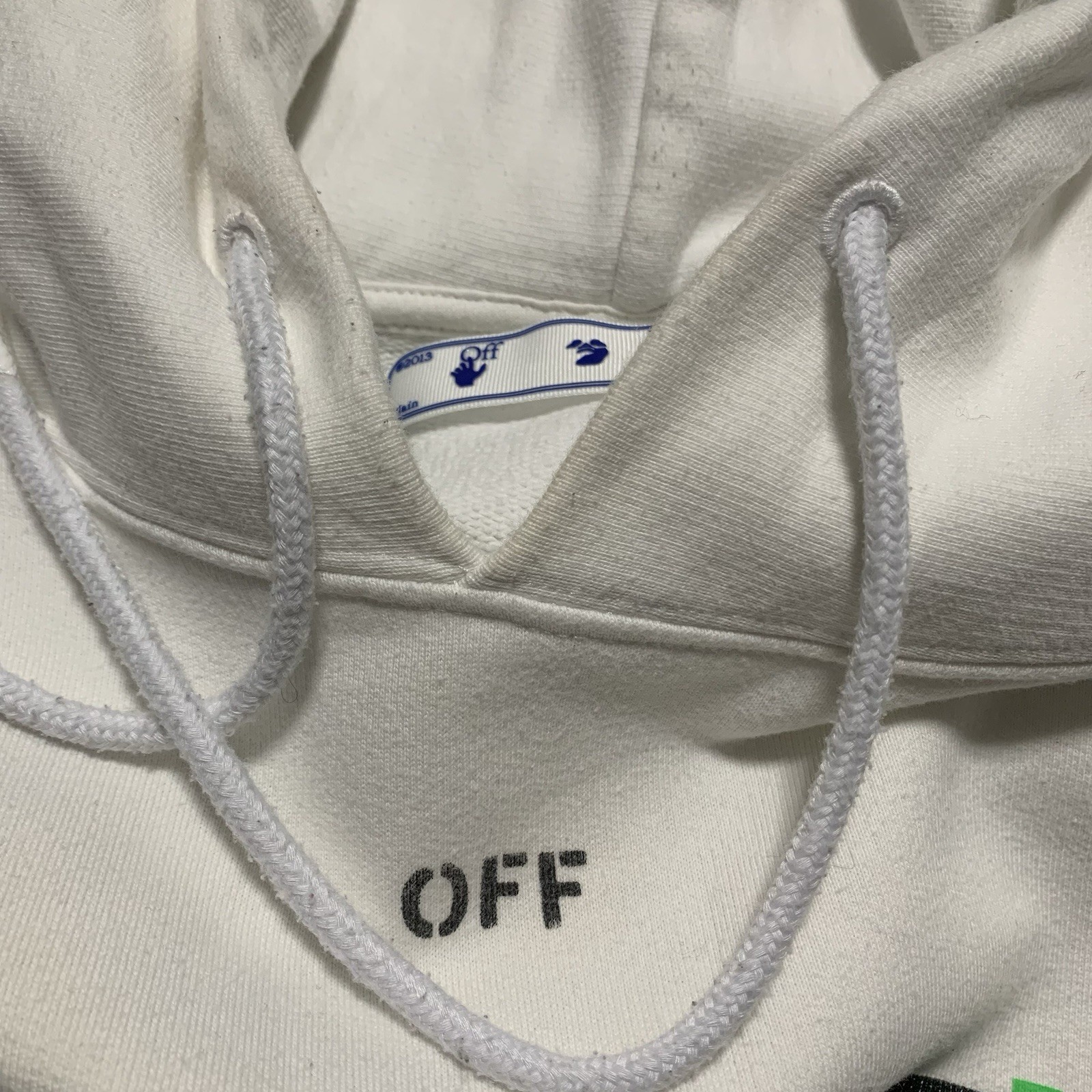 Off White Medium Pascal Arrows White Hoodie Virgi… - image 8