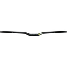 A25 Aluminium bar, 1in Rise, 35mm, BLACK w/Yellow Graphic, 810mm (301-36811-C001