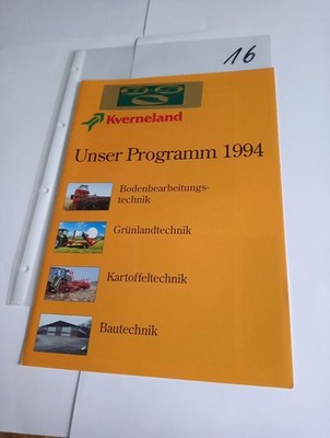 Tractor brochure agricultural machinery brochure, No. 16 other brochures listed