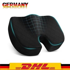 Sitzring Stei&szlig;bein Orthop&auml;disches Sitzkissen Memory Foam Stuhlkissen Sitzkissen