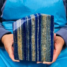 10.91LB Natural Lapis Lazuli Crystal minerals quartz slice healing specimen