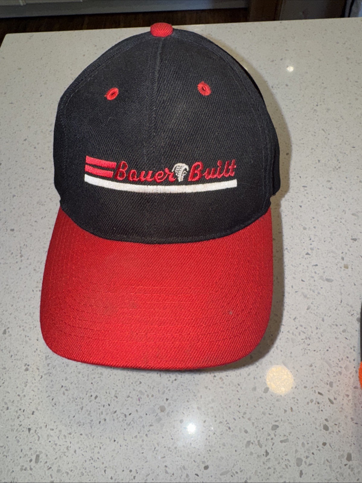 Bauer Built Baseball Hat Cap Strapback - image 1