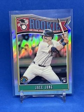 2025 Bowman - Rookie of the Year Favorites Jace Jung #ROY-8 (RC) Die-Cut Tigers