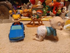 Vintage Rugrats Toy lot Of 3 1998-97 Nickelodeon Burger King