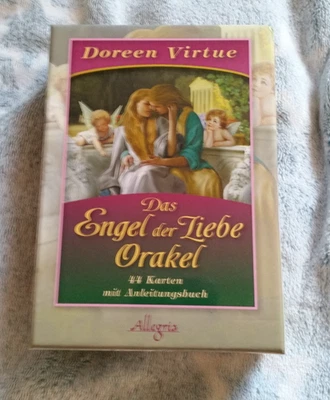 Tarot Orakel Deck "Engel der Liebe Orakel" von Doreen Virtue 44 Karten Anleitung - Bild 1 von 4