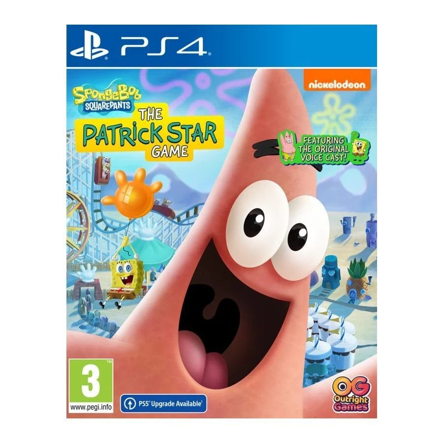 SpongeBob Squarepants: The Patrick Star Game PS4 NEW AND SEALED - FP
