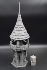 Tabletop Terrain Fantasy Signal Tower Dnd RPG wargame skirmish 28-32mm