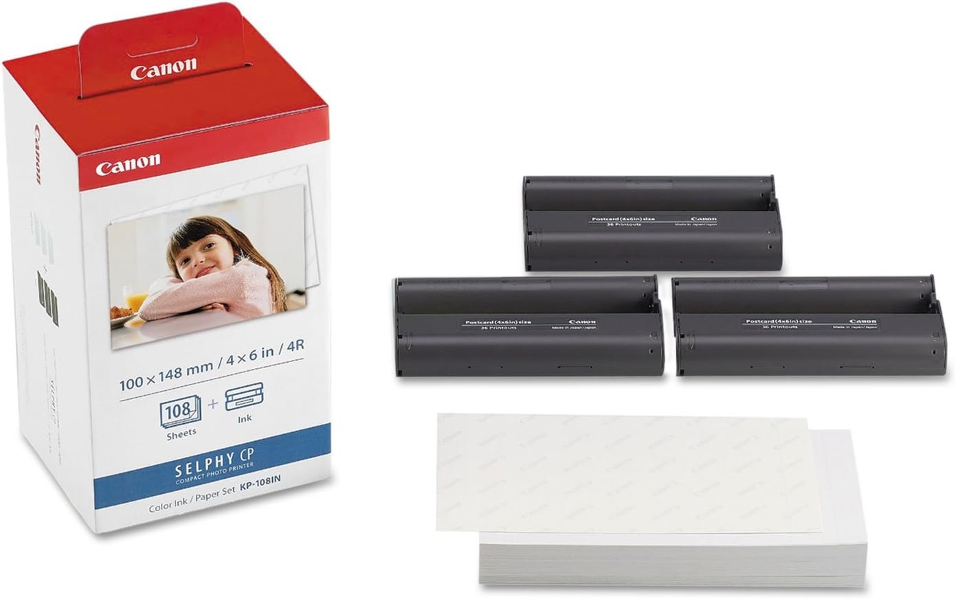 Набор цветных чернил и бумаги Canon 3115B001 3115B001 KP-108IN 7090₽