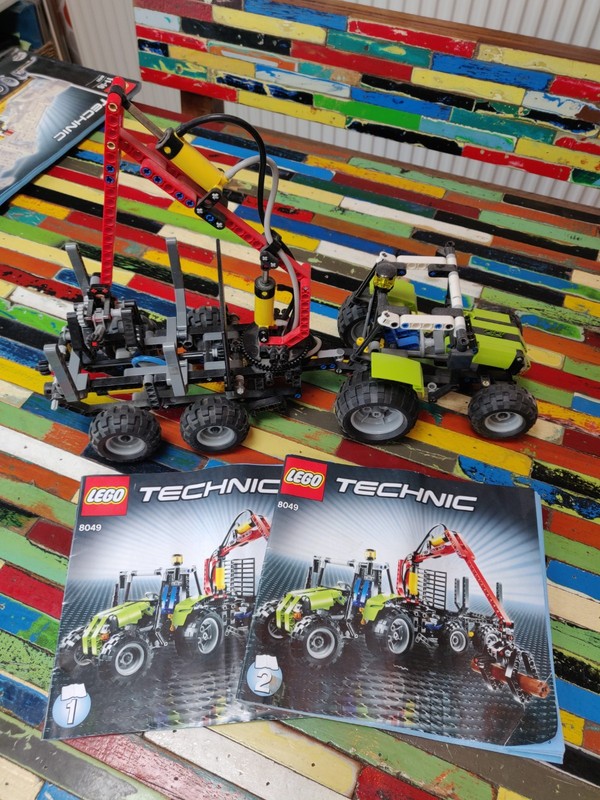 LEGO Technic Tractor with Log Loader Building Set (8049)