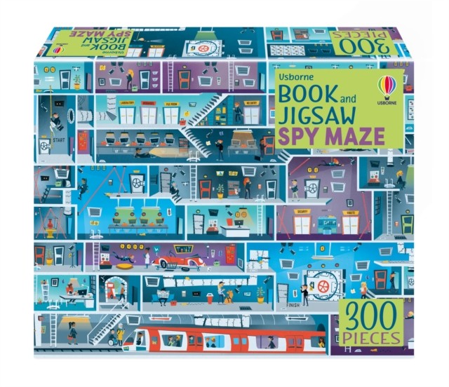Usborne Book and Jigsaw Spy Maze by Kate Nolan (Paperback Book)