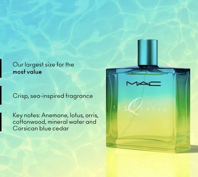 MAC TURQUATIC FRAGRANCE BLEND VARIATION PARFUMEE 3.2 OZ / 96ML