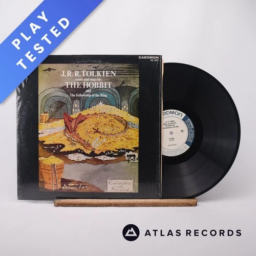 J.R.R. Tolkien Reads and Sings His The Hobbit and The Fellowship of the Ring LP