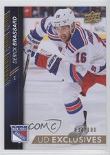2015-16 Upper Deck UD Exclusives 34/100 Derick Brassard #128 a2f
