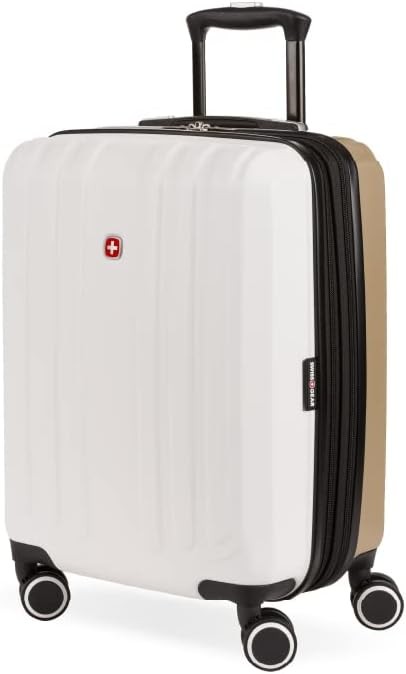 New SwissGear 19" Duet Expandable Hard Shell Carry-On Luggag